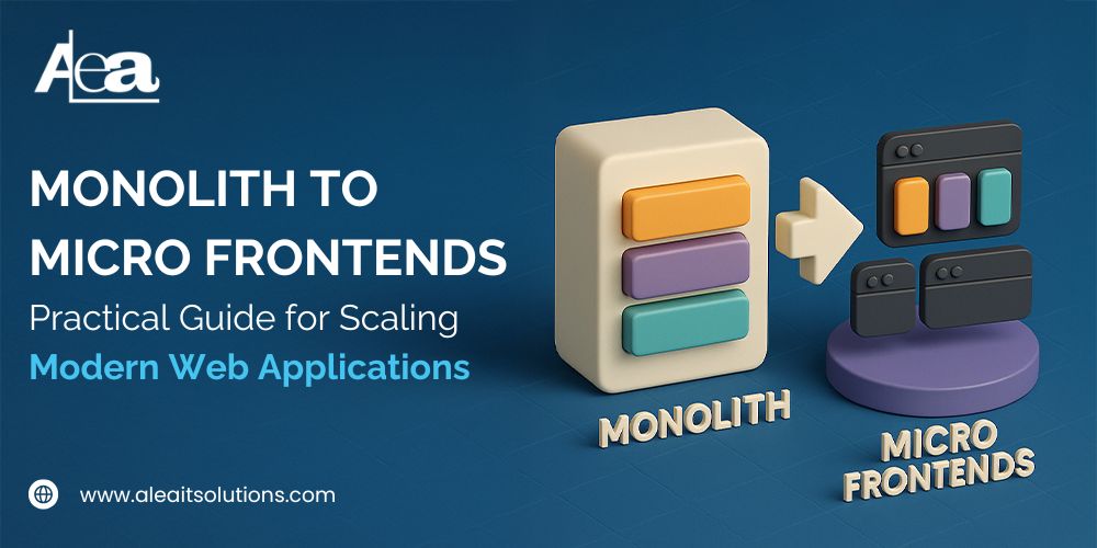 Monolith to Micro Frontends Practical Guide for Scaling Modern Web Applications